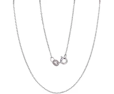 Sidabrinė grandinėlė Anchor 1 mm ,briaunų apdirbimas deimantu - 1.5 g. - 1 mm. - 45