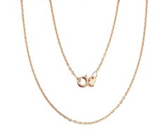 Sidabrinė grandinėlė Anchor 1 mm , briaunų apdirbimas deimantu - 1.7 g. - 1 mm. - 50
