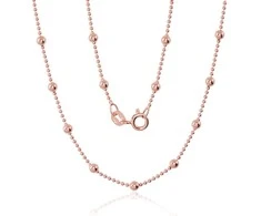 Sidabrinė grandinėlė Bead 1-3 mm - 3.8 g. - 40 - 1-3 mm.