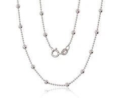 Sidabrinė grandinėlė Bead 1-3 mm - 3.7 g. - 40 - 1-3 mm.