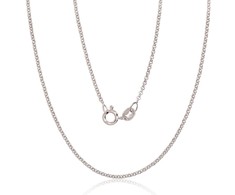 Sidabrinė grandinėlė Rollo 1 mm - 2.3 g. - 1 mm. - 45