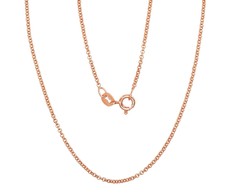 Sidabrinė grandinėlė Rollo 1 mm - 2.3 g. - 1 mm. - 45
