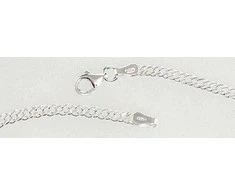 Sidabrinė grandinėlė Rombo 2,8 mm , briaunų apdirbimas deimantu - 8.8 g. - 2,8 mm. - 70