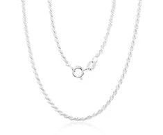 Sidabrinė grandinėlė Rope 2 mm - 2 mm. - 6 g. - 45