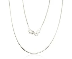 Sidabrinė grandinėlė Snake 1.1 mm - 6 g. - 55 - 1.1 mm.