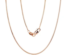 Sidabrinė grandinėlė Snake 1 mm - 1 mm. - 55 - 5.2 g.