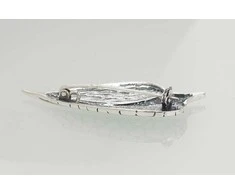 Sidabrinė sagė - 6.5 g. - 47 mm.