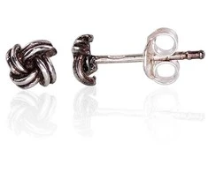 Sidabriniai auskarai Vinukai, Praba: 925°/830, Metalas: Sidabras - 5 mm. - 0.6 g.