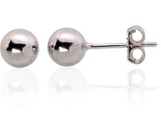 Sidabriniai auskarai Vinukai, Praba: 925°, Metalas: Sidabras - 1.2 g. - 6.1 mm.