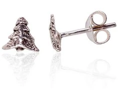 Sidabriniai auskarai Vinukai, Praba: 925°, Metalas: Sidabras - 0.6 g. - 7 mm.