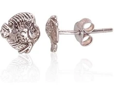 Sidabriniai auskarai Vinukai, Praba: 925°, Metalas: Sidabras - 0.8 g. - 7 mm.
