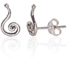 Sidabriniai auskarai Vinukai, Praba: 925°, Metalas: Sidabras - 11 mm. - 0.7 g.