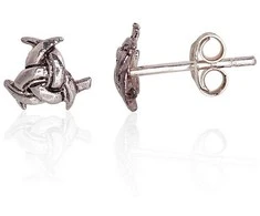 Sidabriniai auskarai Vinukai, Praba: 925°, Metalas: Sidabras - 0.8 g. - 7.5 mm.