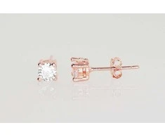 Sidabriniai auskarai Vinukai, Praba: 925°, Metalas: Sidabras - 0.9 g. - 4 mm.