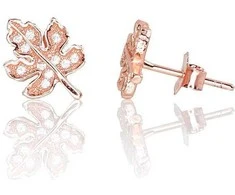 Sidabriniai auskarai Vinukai, Praba: 925°, Metalas: Sidabras - 1.7 g. - 13 mm.