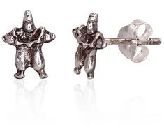 Sidabriniai auskarai Vinukai, Praba: 925°, Metalas: Sidabras - 0.6 g. - 8.5 mm.