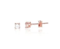 Sidabriniai auskarai Vinukai, Praba: 925°, Metalas: Sidabras - 3 mm. - 0.7 g.