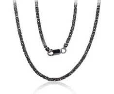 Sidabrinė grandinėlė 2.5 mm - 2.5 mm. - 55 - 19.6 g.