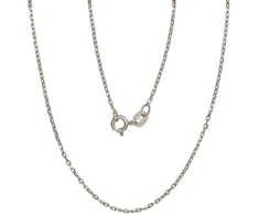 Sidabrinė grandinėlė Anchor 1 mm , briaunų apdirbimas deimantu - 1.9 g. - 1 mm. - 45