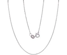 Sidabrinė grandinėlė Anchor 1 mm ,briaunų apdirbimas deimantu - 1.5 g. - 1 mm. - 45