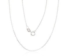Sidabrinė grandinėlė Anchor 1 mm , briaunų apdirbimas deimantu - 1.5 g. - 1 mm. - 42
