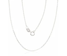 Sidabrinė grandinėlė Anchor 1 mm , briaunų apdirbimas deimantu - 1.5 g. - 1 mm. - 42