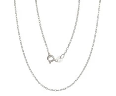 Sidabrinė grandinėlė Anchor 1 mm , briaunų apdirbimas deimantu - 1.9 g. - 1 mm. - 45