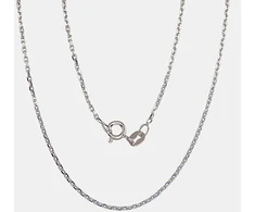 Sidabrinė grandinėlė Anchor 1.2 mm , briaunų apdirbimas deimantu - 2.4 g. - 40 - 1.2 mm.