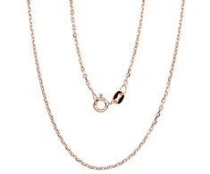 Sidabrinė grandinėlė Anchor 1.2 mm , briaunų apdirbimas deimantu - 2.5 g. - 40 - 1.2 mm.