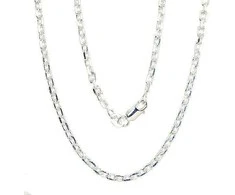 Sidabrinė grandinėlė Anchor 3 mm , briaunų apdirbimas deimantu - 3 mm. - 50 - 10.3 g.