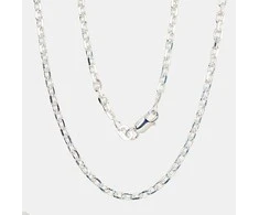 Sidabrinė grandinėlė Anchor 3 mm , briaunų apdirbimas deimantu - 3 mm. - 55 - 11.7 g.