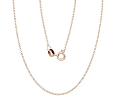 Sidabrinė grandinėlė Anchor round 1 mm - 1.2 g. - 1 mm. - 40