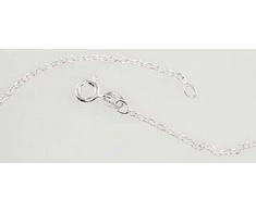 Sidabrinė grandinėlė Anchor round 1,1 mm - 2.4 g. - 47 - 1,1 mm.