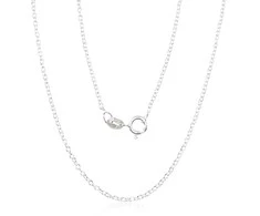 Sidabrinė grandinėlė Anchor round 1,1 mm - 2.2 g. - 45 - 1,1 mm.
