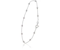 Sidabrinė grandinėlė Bead 1-3 mm - 18 - 2 g. - 1-3 mm.