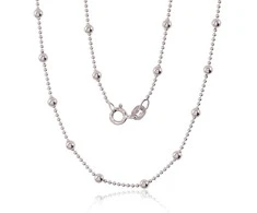 Sidabrinė grandinėlė Bead 1-3 mm - 3.8 g. - 40 - 1-3 mm.