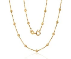 Sidabrinė grandinėlė Bead 1-3 mm - 3.8 g. - 40 - 1-3 mm.