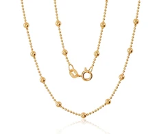 Sidabrinė grandinėlė Bead 1-3 mm - 4.1 g. - 40 - 1-3 mm.