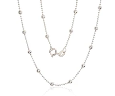 Sidabrinė grandinėlė Bead 1-3 mm - 4.2 g. - 40 - 1-3 mm.