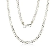 Sidabrinė grandinėlė Crandmother 3.1 mm , briaunų apdirbimas deimantu - 50 - 8.9 g. - 3.1 mm.