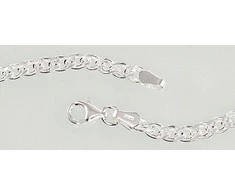 Sidabrinė grandinėlė Crandmother 3.1 mm , briaunų apdirbimas deimantu - 60 - 10.8 g. - 3.1 mm.