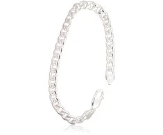 Sidabrinė grandinėlė Curb 7 mm - 22 - 7 mm. - 23.4 g.