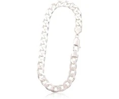 Sidabrinė grandinėlė Curb 7.5 mm - 20 - 7.5 mm. - 16.5 g.