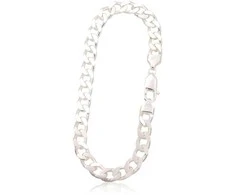 Sidabrinė grandinėlė Curb 7.5 mm - 22 - 7.5 mm. - 17.7 g.