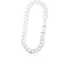 Sidabrinė grandinėlė Curb 7.5 mm - 22 - 7.5 mm. - 18.2 g.