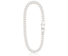 Sidabrinė grandinėlė Double rombo 6 mm , briaunų apdirbimas deimantu - 22 - 6 mm. - 14.5 g.
