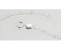Sidabrinė grandinėlė Figaro 2 mm , briaunų apdirbimas deimantu - 2 mm. - 4.7 g. - 50