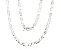 Sidabrinė grandinėlė Marina 3 mm , briaunų apdirbimas deimantu - 3 mm. - 8.4 g. - 50