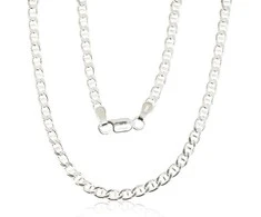 Sidabrinė grandinėlė Marina 3 mm , briaunų apdirbimas deimantu - 3 mm. - 8.4 g. - 50