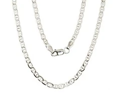 Sidabrinė grandinėlė Marina 3 mm , briaunų apdirbimas deimantu - 3 mm. - 11.5 g. - 70
